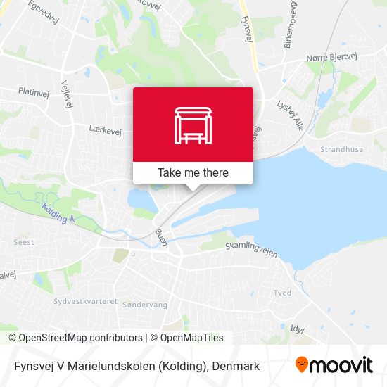 Fynsvej V Marielundskolen (Kolding) map
