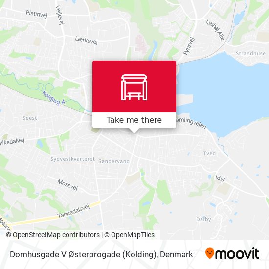 Domhusgade V Østerbrogade (Kolding) map