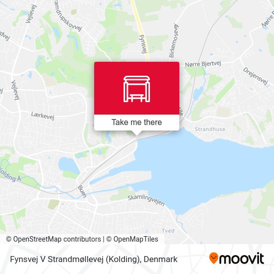 Fynsvej V Strandmøllevej (Kolding) map