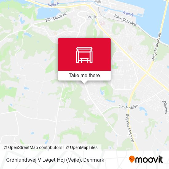 Grønlandsvej V Løget Høj (Vejle) map