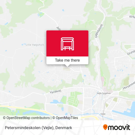 Petersmindeskolen (Vejle) map
