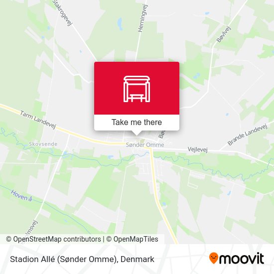 Stadion Allé (Sønder Omme) map