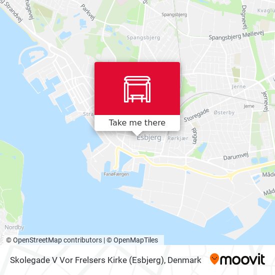 Skolegade V Vor Frelsers Kirke (Esbjerg) map