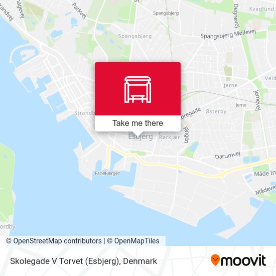 Skolegade V Torvet (Esbjerg) map