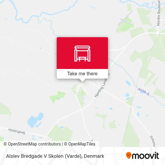 Alslev Bredgade V Skolen (Varde) map