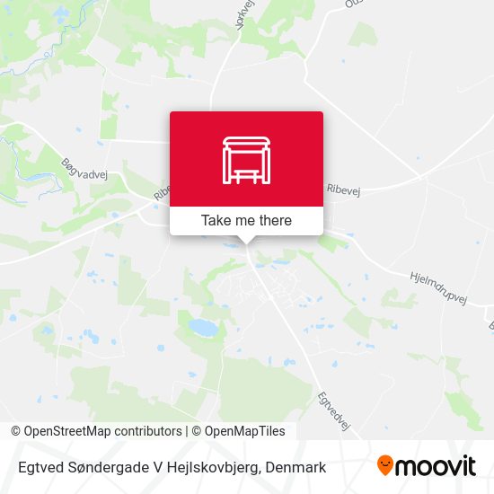 Egtved Søndergade V Hejlskovbjerg map