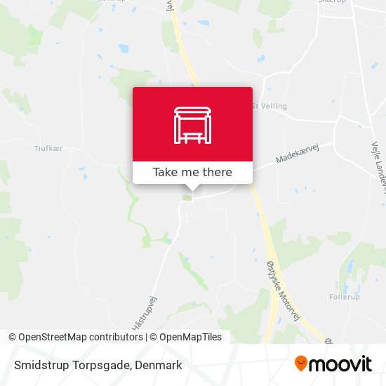 Smidstrup Torpsgade map