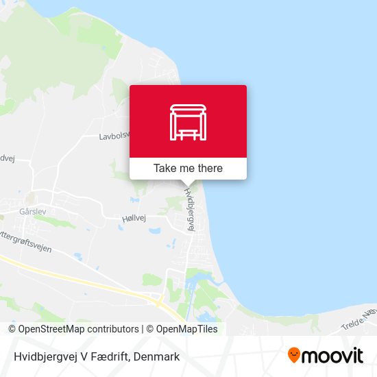 Hvidbjergvej V Fædrift map