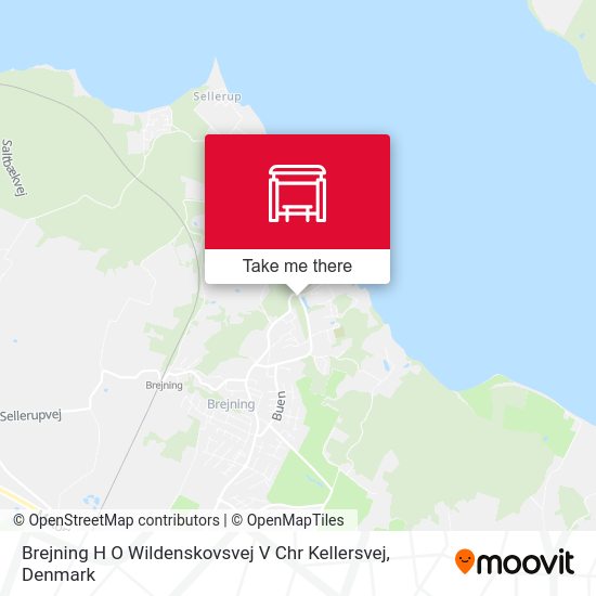 Brejning H O Wildenskovsvej V Chr Kellersvej map