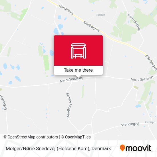 Molger / Nørre Snedevej (Horsens Kom) map