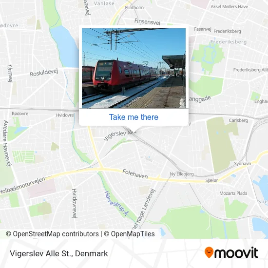 Vigerslev Alle St. map