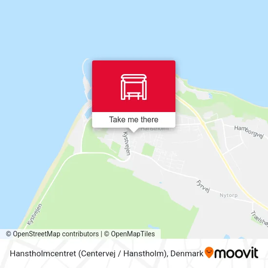Hanstholmcentret (Centervej / Hanstholm) map