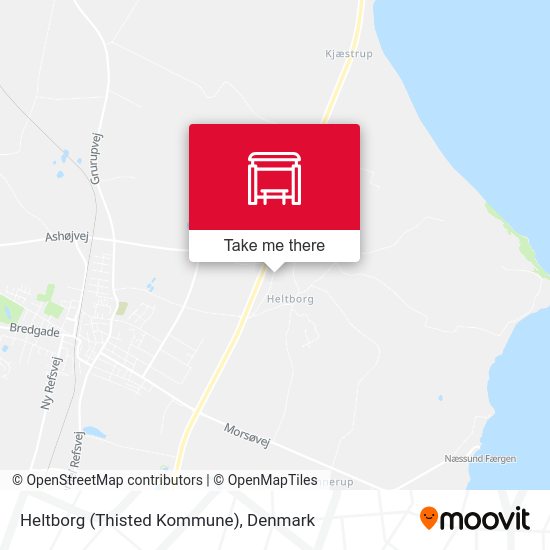 Heltborg (Thisted Kommune) map