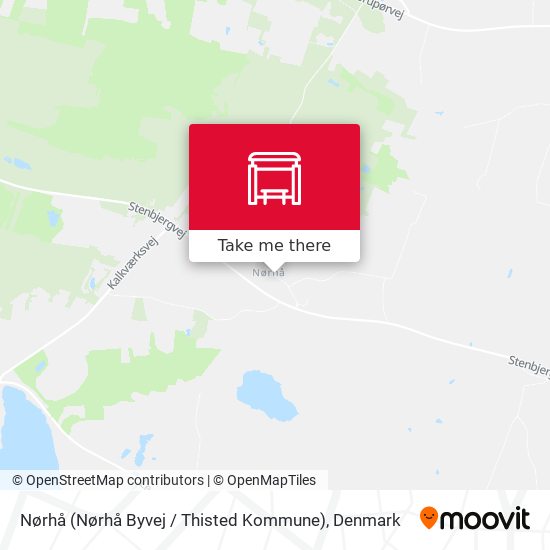 Nørhå (Nørhå Byvej / Thisted Kommune) map