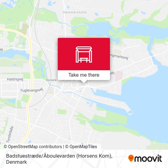 Badstuestræde / Åboulevarden (Horsens Kom) map