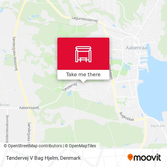 Tøndervej V Bag Hjelm map