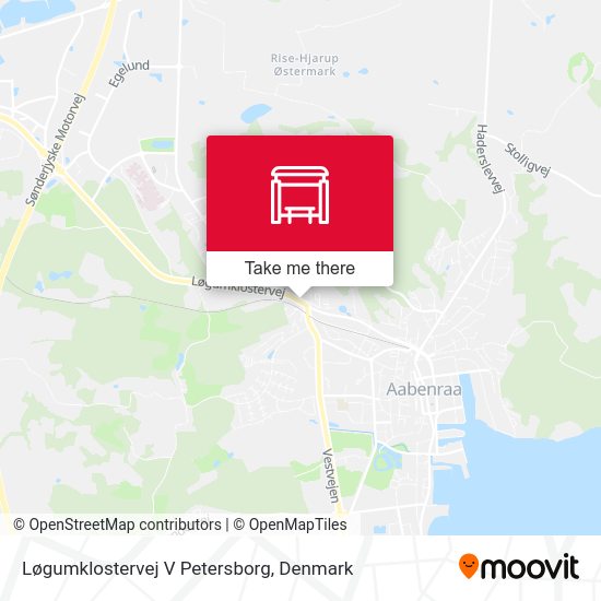 Løgumklostervej V Petersborg map