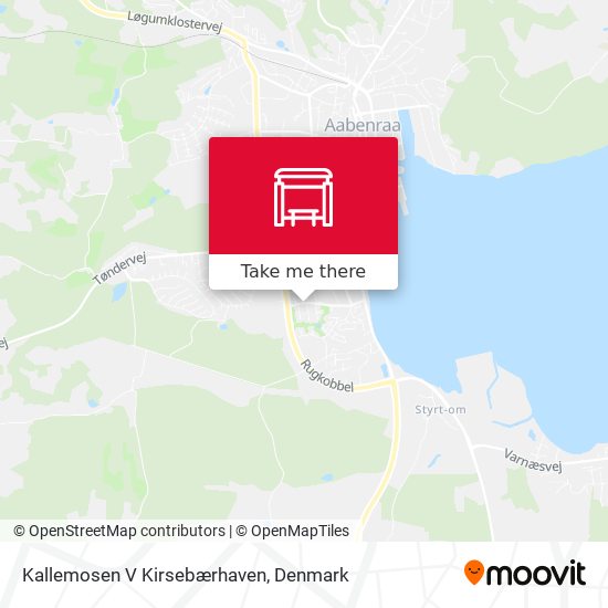 Kallemosen V Kirsebærhaven map