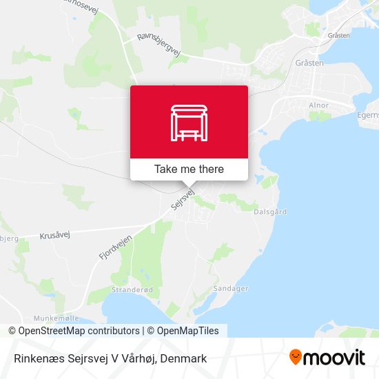 Rinkenæs Sejrsvej V Vårhøj map