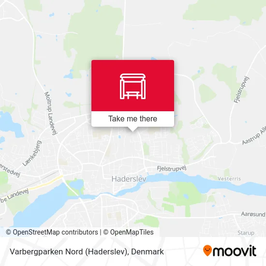 Varbergparken Nord (Haderslev) map