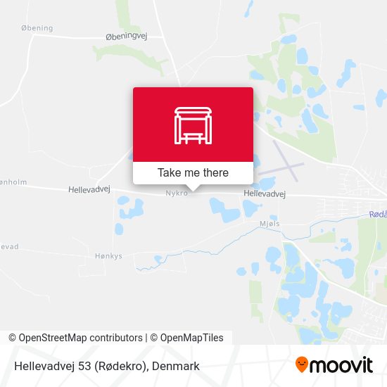 Hellevadvej 53 (Rødekro) map