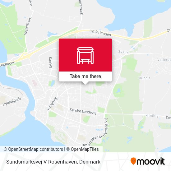Sundsmarksvej V Rosenhaven map