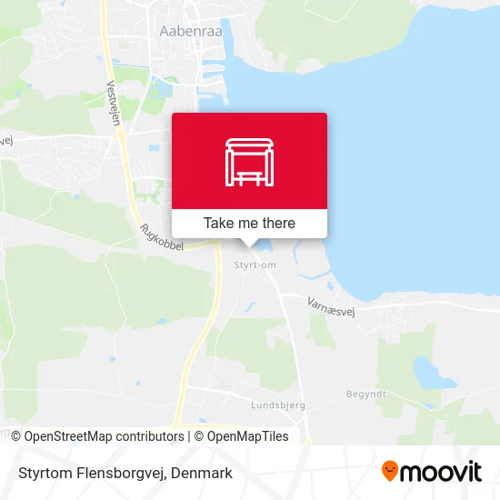 Styrtom Flensborgvej map