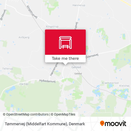 Tømmervej (Middelfart Kommune) map