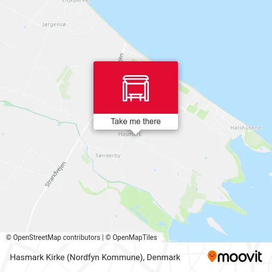 Hasmark Kirke (Nordfyn Kommune) map