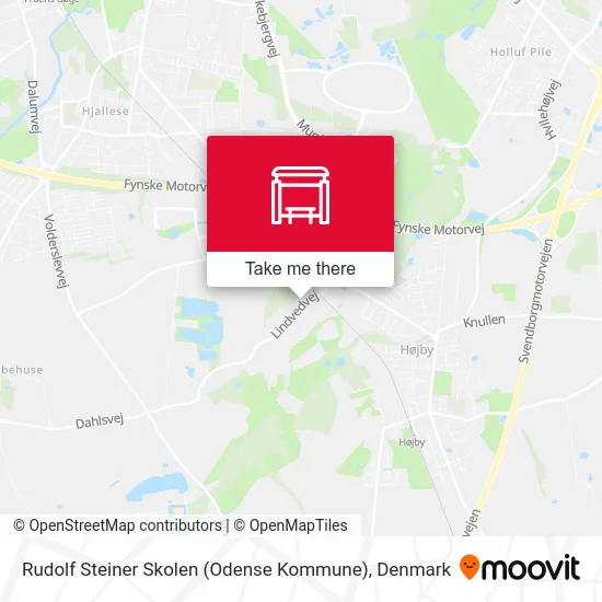 Rudolf Steiner Skolen (Odense Kommune) map