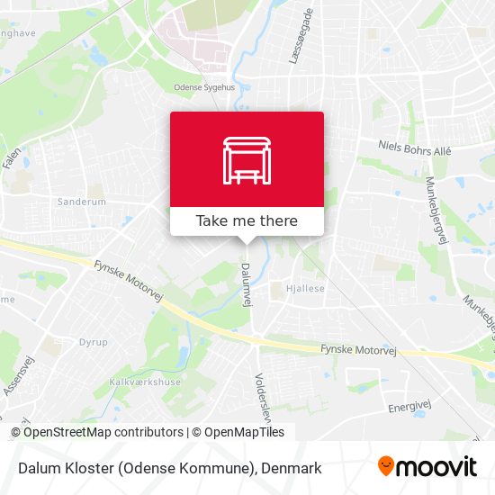 Dalum Kloster (Odense Kommune) map