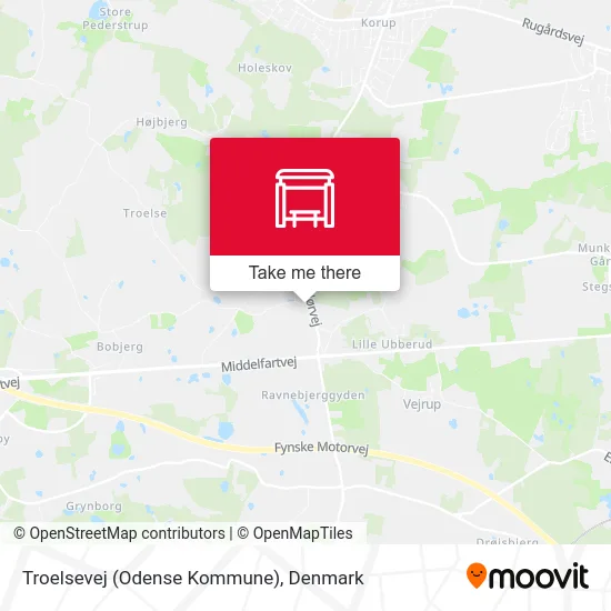 Troelsevej (Odense Kommune) map