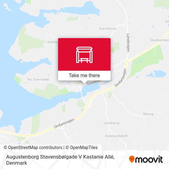 Augustenborg Stavensbølgade V Kastanie Allé map