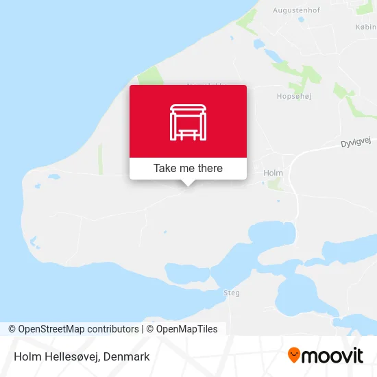 Holm Hellesøvej map
