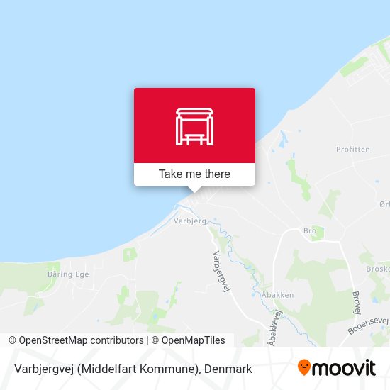 Varbjergvej (Middelfart Kommune) map