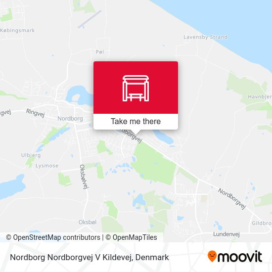 Nordborg Nordborgvej V Kildevej map