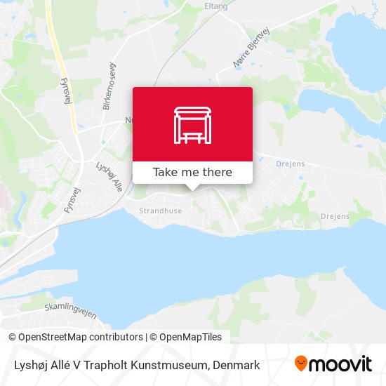 Lyshøj Allé V Trapholt Kunstmuseum map