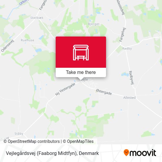 Vejlegårdsvej (Faaborg Midtfyn) map