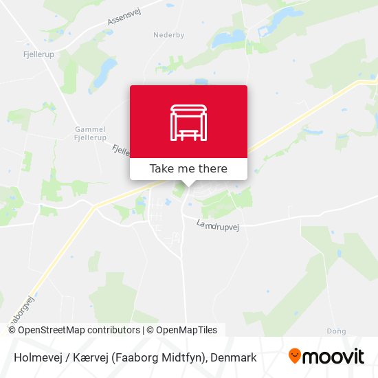 Holmevej / Kærvej (Faaborg Midtfyn) map