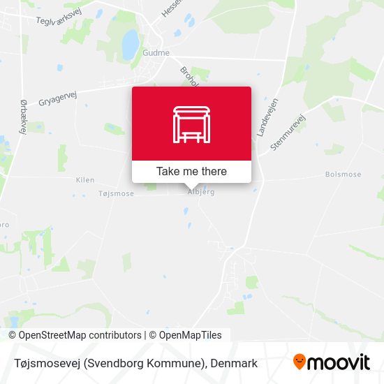 Tøjsmosevej (Svendborg Kommune) map