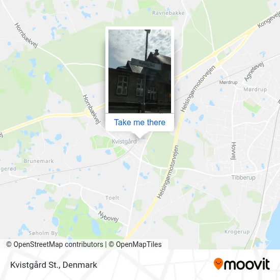 Kvistgård St. map