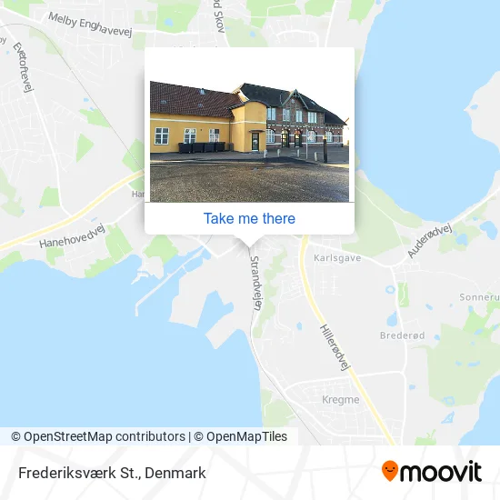 Frederiksværk St. map