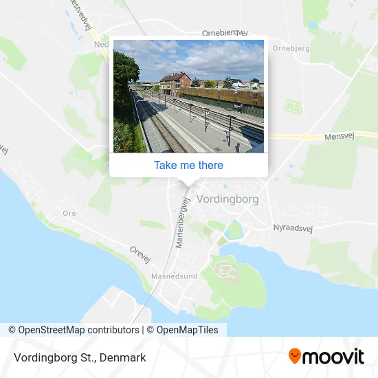 Vordingborg St. map