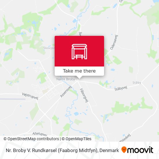 Nr. Broby V. Rundkørsel (Faaborg Midtfyn) map