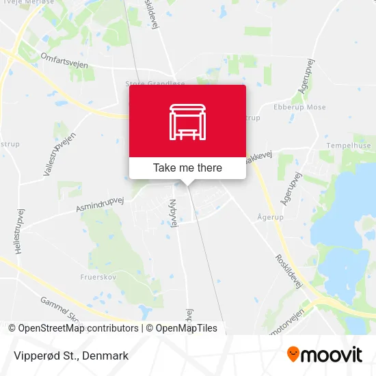 Vipperød St. map