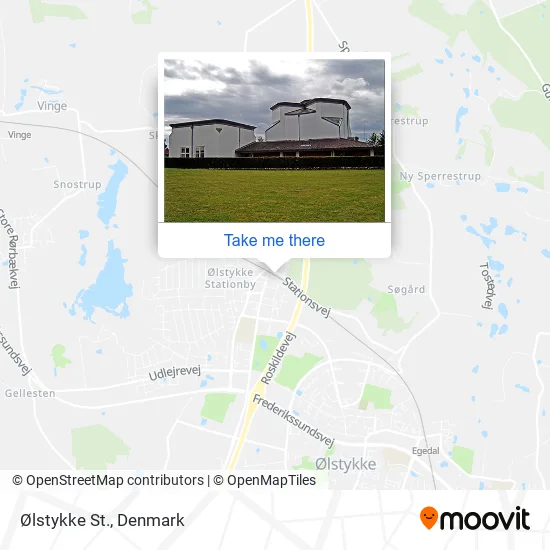 Ølstykke St. map