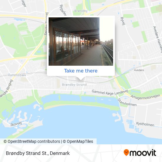 How to get to Brøndby St. in Brøndby Train, Bus or Metro?