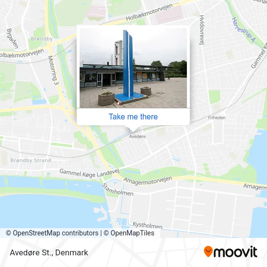 Avedøre St. map