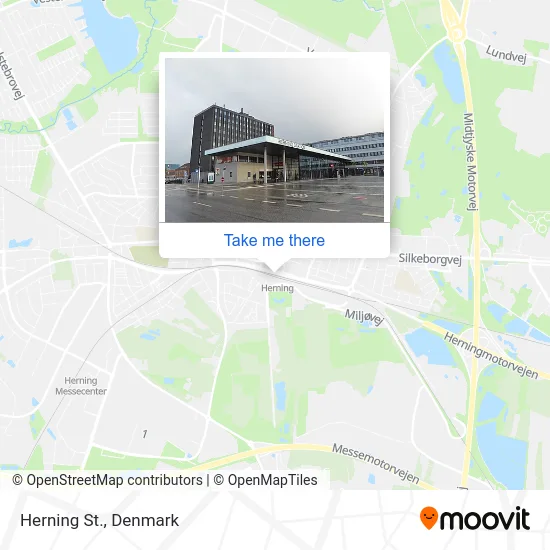 Herning St. map