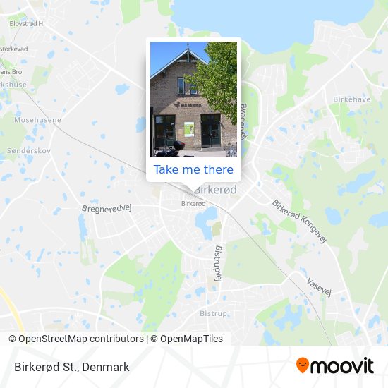 Birkerød St. map